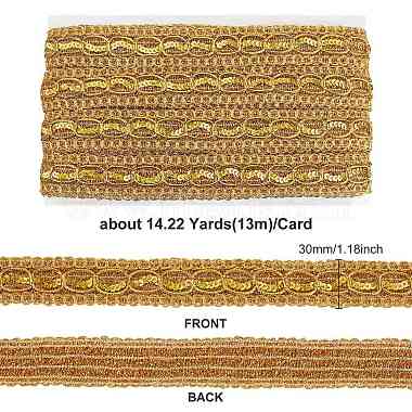 Metallic Yarn Ribbons(OCOR-WH0065-10B)-2