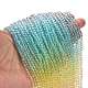 Transparent Painted Glass Beads Strands(DGLA-A034-T1mm-A15)-2