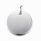 Smooth Surface 304 Stainless Steel Pendants(STAS-H424-26P)-1