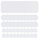 60Pcs 3 Styles PVC Double Sided Adhesive(AJEW-CY0003-13)-7