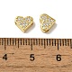 Brass Micro Pave Cubic Zirconia Beads(KK-H487-03G)-3