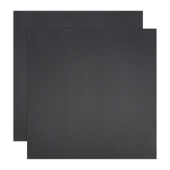 Square PVC Foam Board, Craft Foam, Black, 300x300x3mm.