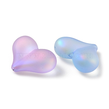 Transparent Spray Painted Acrylic Beads(MACR-M026-02)-3