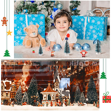 10Pcs 10 Style Christmas Resin Display Decorations(DJEW-TA0001-03)-7