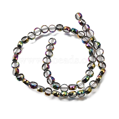 Electroplated Transparent Glass Beads Strands(GL-CBA98F0-06A-03)-3