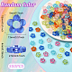 300Pcs Transparent Acrylic Bead Frame(MACR-SP0002-03)-2