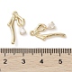 Brass Micro Pave Clear Cubic Zirconia Pendants(KK-G491-20B-G)-3