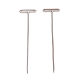 Nickel Plated Steel T Pins for Blocking Knitting(FIND-D023-01P-06)-1