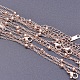 1.6mm Unisex 304 Stainless Steel Satellite Chains Necklaces(WG3336-3)-1