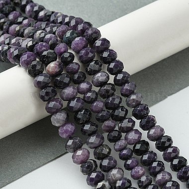 Natural Sugilite Beads Strands(G-A092-G04-02)-2
