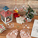 透明アクリルクリスマスボールペンダント10個(DIY-CP0013-38B)-3
