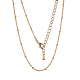 Long-Lasting Plated Brass Cable Chain Necklaces(NJEW-K112-09G-NF)-1