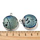 Pendentifs en agate druzy naturels électropliqués(G-A229-01E)-3