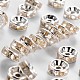Iron Rhinestone Spacer Beads(X-RB-A009-8MM-S)-1