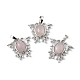 Natural Rose Quartz Pendants(G-P498-03P-19)-1