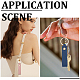 18Pcs 6 Colors PU Leather Keychains(KEYC-SC0002-02)-5