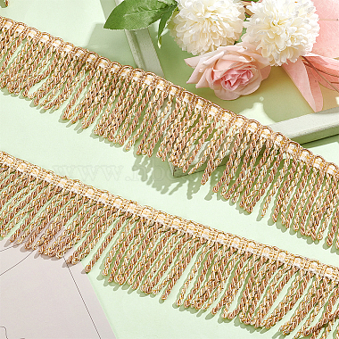 Two Tone Polyester Twisted Rope Tassel Fringe Trimming(DIY-WH0304-703B)-4