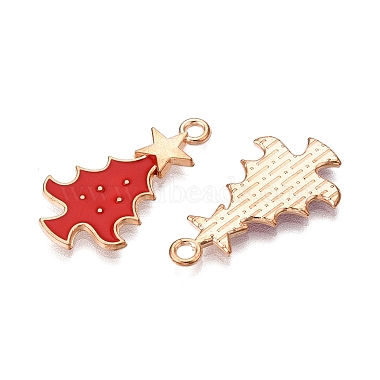 Christmas Theme Alloy Enamel Pendants(ENAM-T020-33A)-2