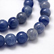 Natural Blue Aventurine Beads Strands(G-F380-6mm)-7