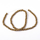 Non-magnetic Synthetic Hematite Beads Strands(X-G-G091-6mm-1)-3