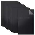 ABS Plastic Sheets, DIY Craft Making Supplies, Rectangle, Black, 150x100x0.5mm(KY-WH0045-66A-01)