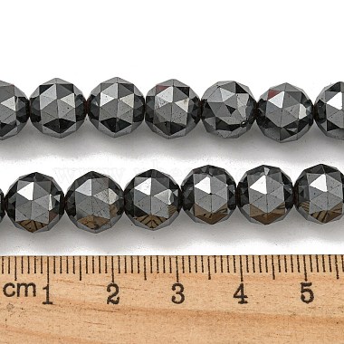 Non-magnetic Synthetic Hematite Beads Strands(G-I365-15C)-4