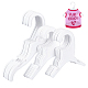 Ahadermaker 18 pièces 3 styles cintre en plastique(AJEW-GA0007-17)-1