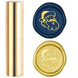 Wax Seal Stamp, Mini Brass Stamp Gun Wax Seal for Envelope Invitation Wedding Embellishment Bottle Decoration, Christmas Themed Pattern, 60x15mm(AJEW-WH0104-88-82)