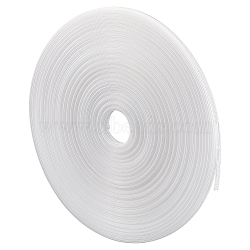 45M Polyester & Plastic Boning, Horsehair Braid, Crinoline for Sewing Wedding Dress, Dance Formal Dress Accessories, Skirt, Gown, WhiteSmoke, 6x0.4mm(FIND-WH0159-02C)