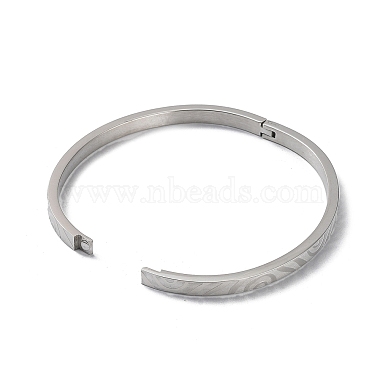 3Pcs 3 Color 304 Stainless Steel Grooved Bangles Set(BJEW-F464-01)-4