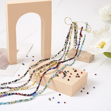 5 Strands 5 Colors Electroplate Glass Beads Strands(EGLA-FW0001-02)-5