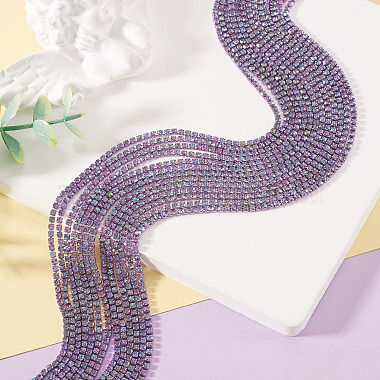 4.8 Yards Iron Rhinestone Cup Chains(CH-TA0001-10C)-5