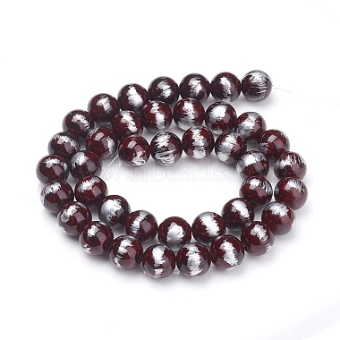 Natural Jade Beads Strands(G-G833-10mm-17)-2