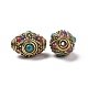 Perles de style tibétain manuelles(TIBEB-C002-03AG)-1
