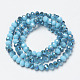 Electroplate Opaque Solid Color Glass Beads Strands(EGLA-A034-P8mm-I13)-2