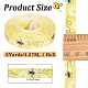 Polyester Bees Printed Grosgrain Ribbons(SRIB-WH20020-018G)-2