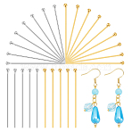 30Pcs 2 Colors 925 Sterling Silver Ball Head Pins, Golden & Silver, 30x0.6mm(22 Gauge), Ball: 1.8mm, 30pcs/set(STER-AR0001-15)