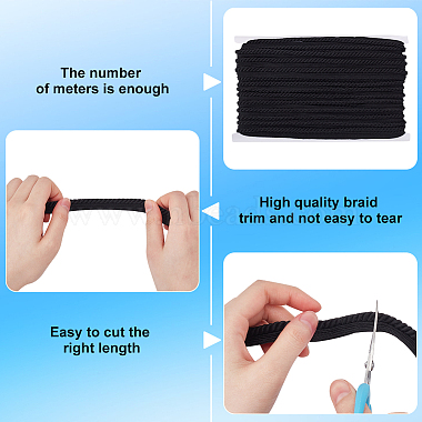 1Pc Polyester Twisted Lip Cord Trim(OCOR-MA0001-08B-01)-5