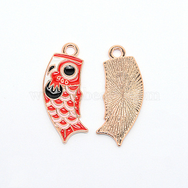 Aolly Enamel Pendants(ENAM-WH0047-52G-B)-1