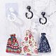 6Pcs 2 Colors Rotatable Self Adhesive Plastic Hook Hangers(AJEW-GF0007-27)-4