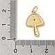 pendentifs en laiton plaqué zircone cubique sur le thème de l'automne(KK-Z056-32G-01)-3