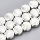 Electroplate Non-magnetic Synthetic Hematite Beads Strands(X-G-T061-181S)-1