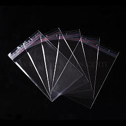 Cellophane Favor Gift Mini Bags, Self Seal Party Packaging, Clear, 11.8x7cm, Unilateral thickness: 0.0125mm, Inner Measure: 9.5x7cm(X-OPC-I003-7x10cm)