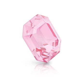 Preciosa&reg MAXIMA Crystal Fancy Stones, Czech Crystal, 435 34 222 Octagon, Dura Foiling, 70020 Light Rose, 12x10mm