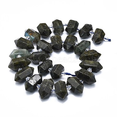 Natural Labradorite Beads Strands(G-F715-047)-2
