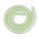 模造ヒスイガラスビーズストランド(GLAA-N026-3x6mm-J03)-2