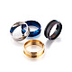 Stainless Steel Grooved Finger Ring Settings(MAK-TA0001-05)-5