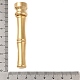 Golden Tone Brass Wax Seal Stamp Head with Bamboo Stick Shaped Handle(STAM-K001-05G-E)-4