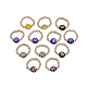 Daisy Knit Brass Beaded Ring Set for Best Friend Gift Vacation Vibe(HZ5181)-1