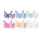 Flocking Opaque Acrylic Butterfly Beads(OACR-T030-11M)-3